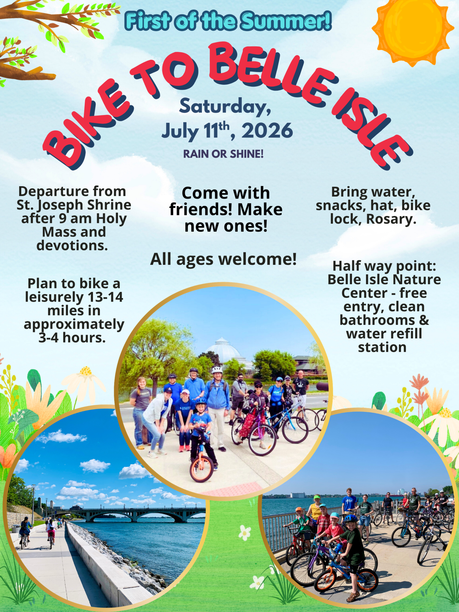 Bike to Belle Isle